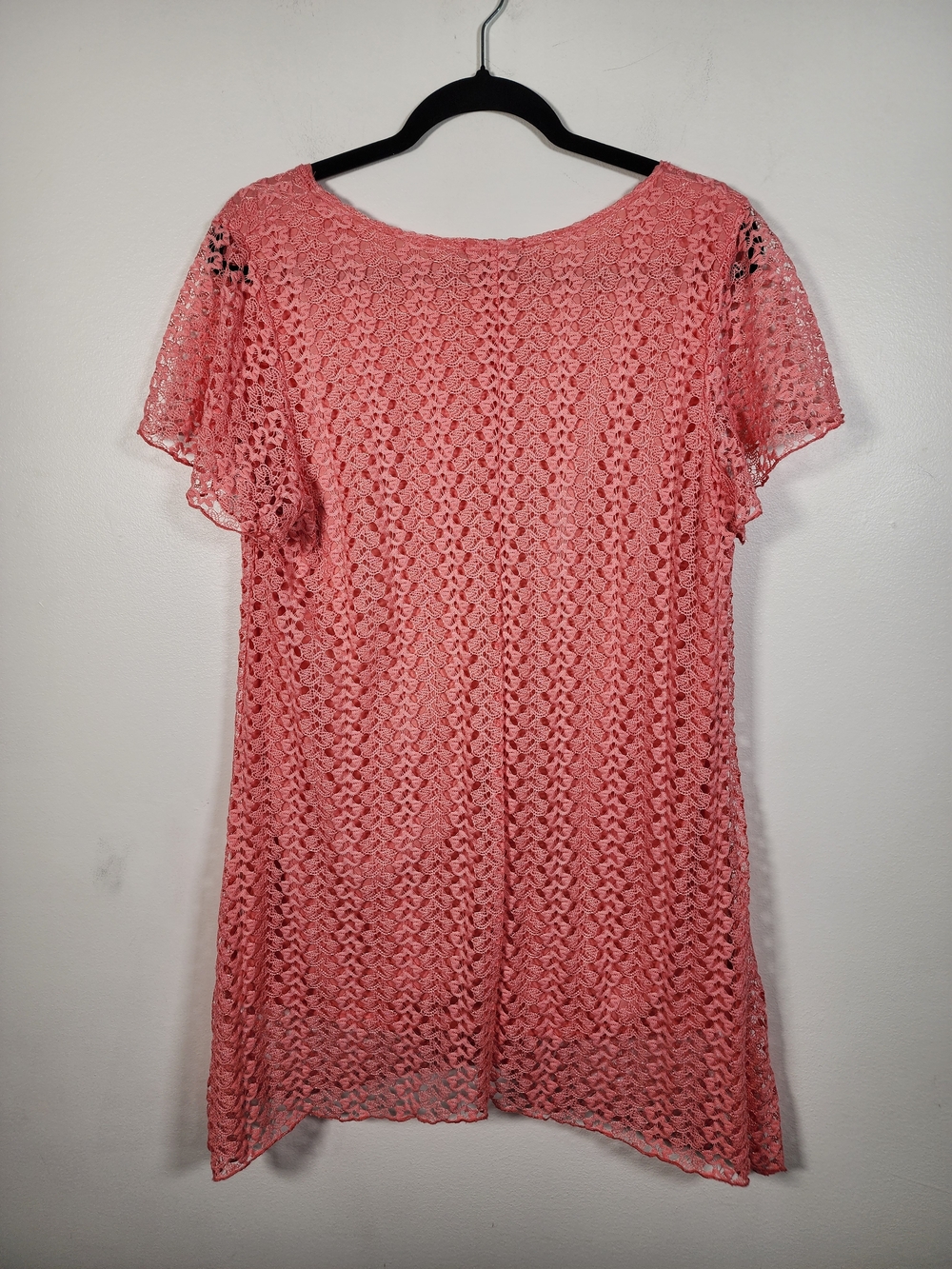 Crochet Boho Lace Knit V-Neck Tunic - Picture 3 of 7